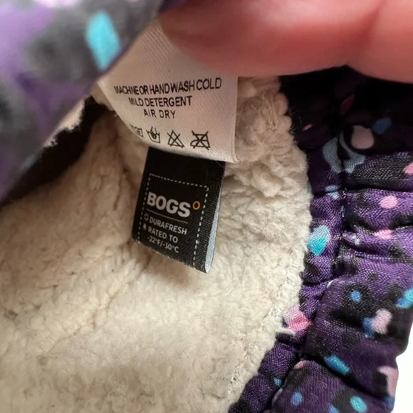 Boggs B-Moc Winter Snow Boots Little Girls Size 6 - Picture 4 of 8